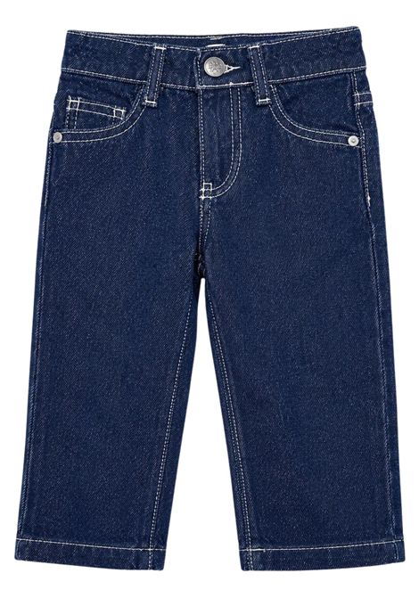 Jeans neonato blu in cotone Manuel Ritz | 4485BLU